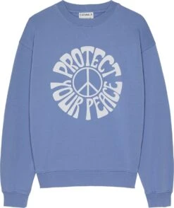 Catwalk Junkie Sw Peace Truien & Vesten Dames - Sweater - Hoodie - Vest- Blauw - Maat L -ONLY Winkel 1008x1200