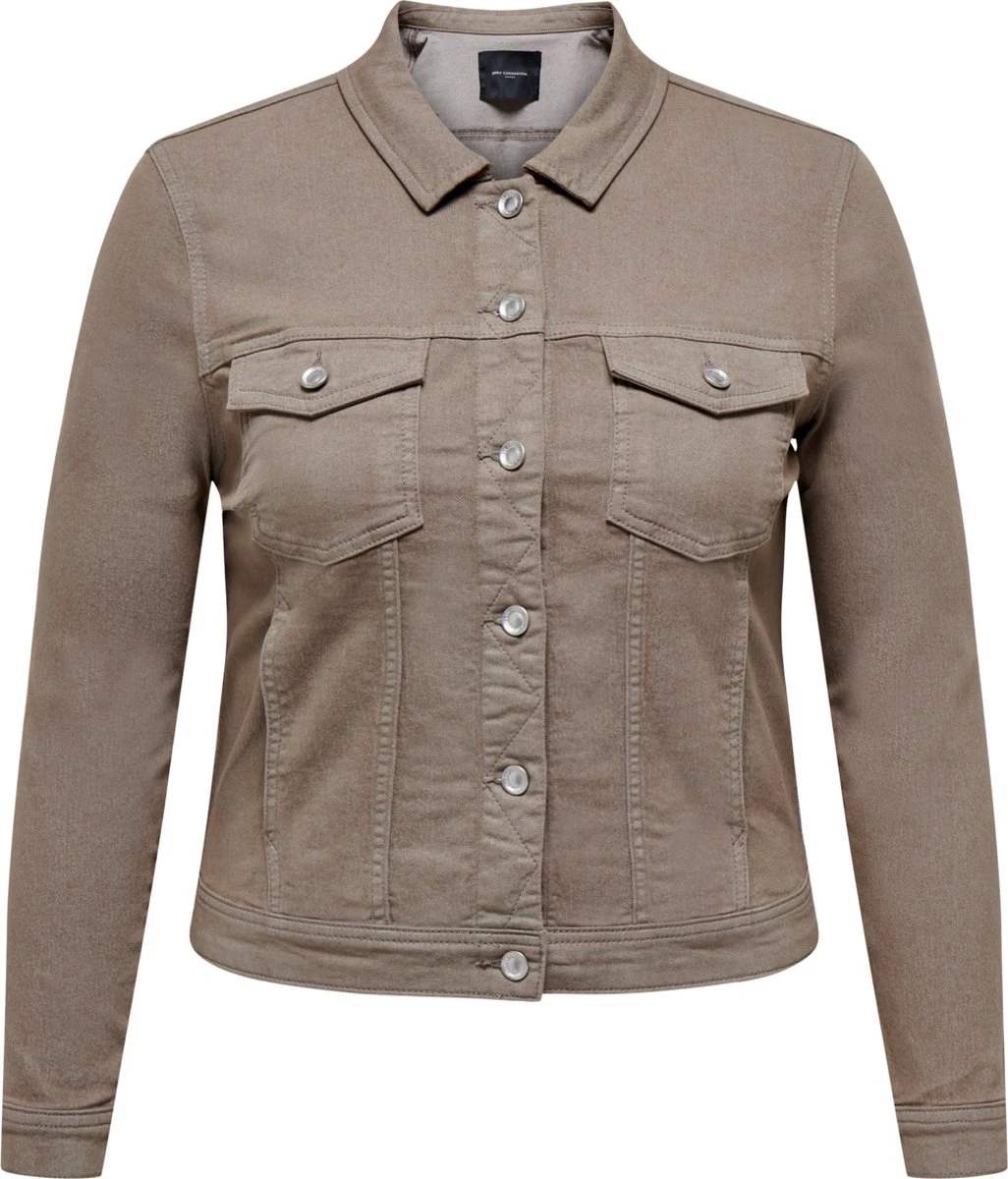 ONLY CARMAKOMA CARWESPA LS JACKET DNM PIM Dames Jas - Maat 44 3 ONLY CARMAKOMA CARWESPA LS JACKET DNM PIM Dames Jas - Maat 44