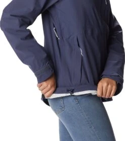 Columbia Omni-Tech Jas Dames Met Capuchon - Dames Heren Waterdicht & Winddicht - Outdoorjas Winter - Blauw - Maat M -ONLY Winkel 1060x1200