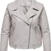 ONLY CARMAKOMA CARVERA FAUX LEATHER BIKER OTW Dames Jas - Maat 50 2 ONLY CARMAKOMA CARVERA FAUX LEATHER BIKER OTW Dames Jas - Maat 50 -ONLY Winkel 1076x1200 1