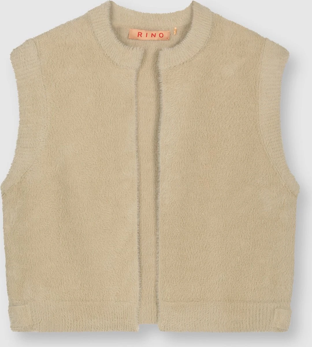 Rino & Pelle Gilet Elona Beige 4 Rino & Pelle Gilet Elona Beige - Afbeelding 2