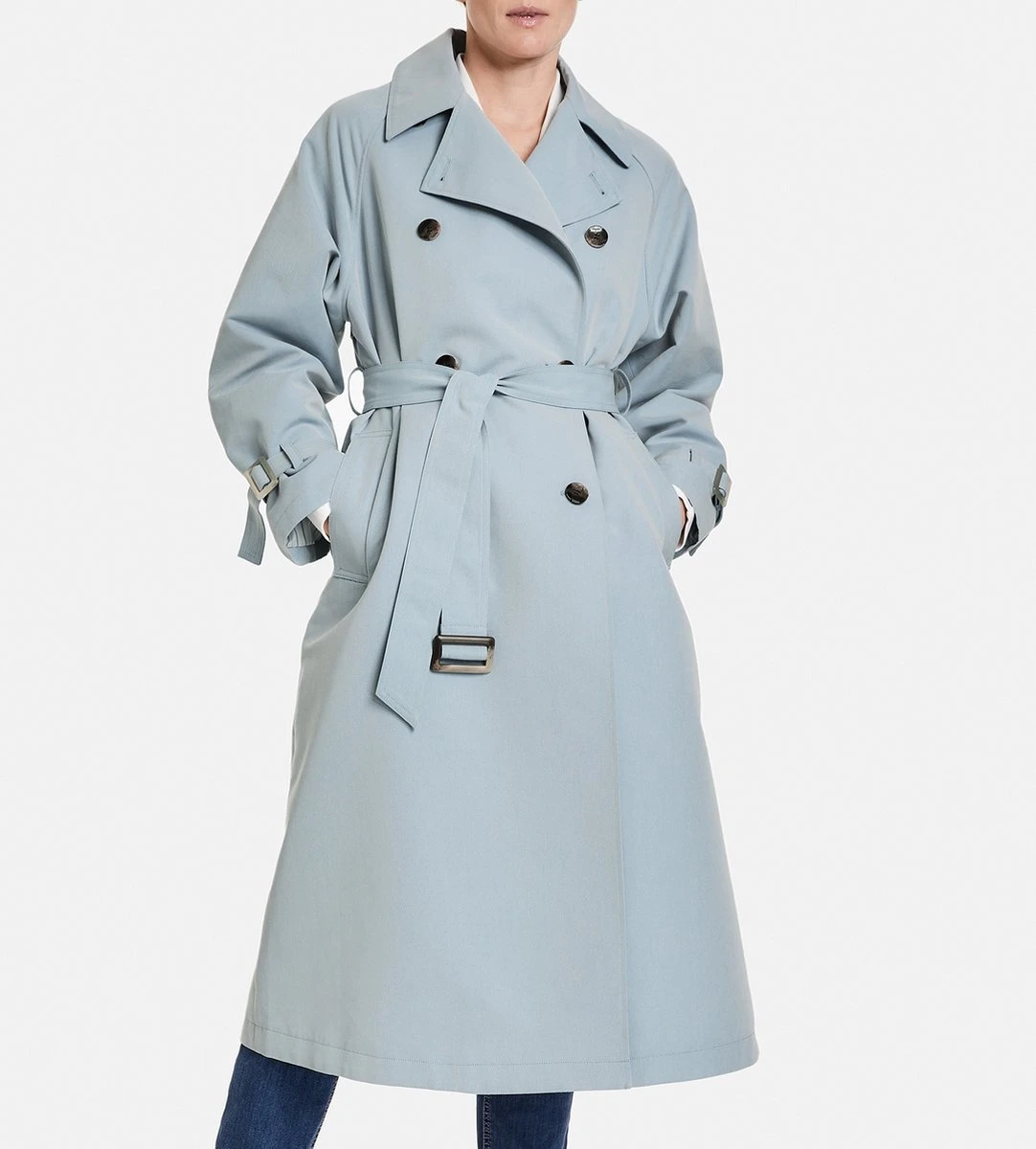 GERRY WEBER Dames Mantel Aqua_2-34 4 GERRY WEBER Dames Mantel Aqua_2-34 - Afbeelding 2