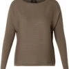 YESTA Bowanna Essential Trui - Soft Army - Maat 1(48) -ONLY Winkel 1123x1200