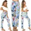 Merkloos Zomerbroek Strandbroek Dames Broek Fashion Hoge Taille Bloemmotief Blauw Maat M 2 Merkloos Zomerbroek Strandbroek Dames Broek Fashion Hoge Taille Bloemmotief Blauw Maat M -ONLY Winkel 1165x1200