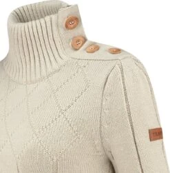 Travelin' Jumper Mora - Dames Trui Winter - Mock Neck - Ecru - Maat XXL 8 Travelin' Jumper Mora - Dames Trui Winter - Mock Neck - Ecru - Maat XXL -ONLY Winkel 1183x1200