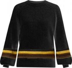 YESTA Valentina Trui - Black - Maat 2(50)