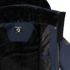 Travelin' Jack Ylva Damesjas Gevoerde Parka - Teddy Voering - Winddicht - Navy Blauw - Maat 40 -ONLY Winkel 1200x1200 179
