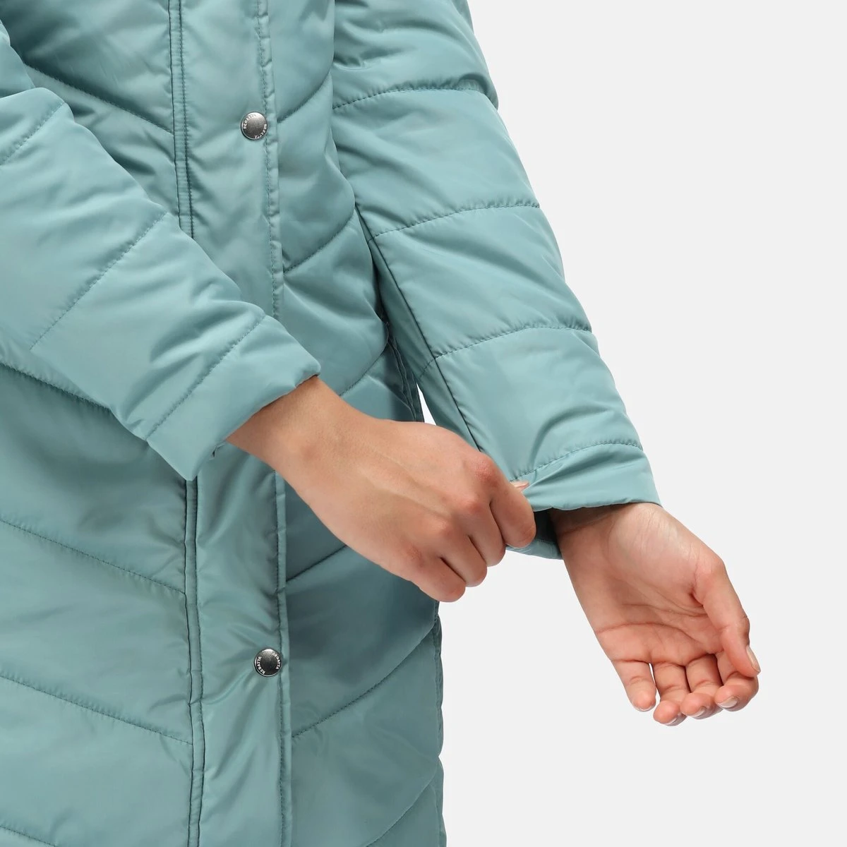 De Regatta Parthenia Baffle Jas - Jas - Dames - Geïsoleerd - Waterafstotend - Klimop Groen 10 De Regatta Parthenia Baffle Jas - Jas - Dames - Geïsoleerd - Waterafstotend - Klimop Groen - Afbeelding 8