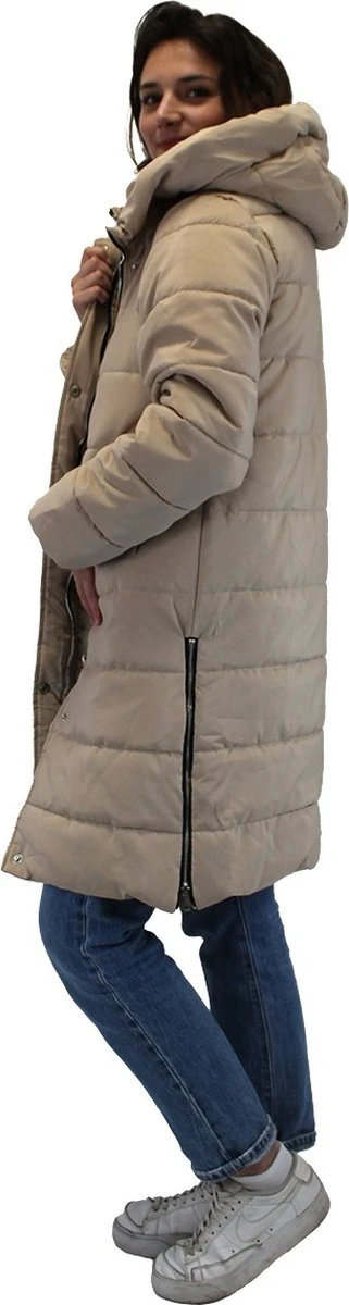 Merkloos Puffer - Winterjas Dames Gewatteerd - Winterjas Dames - Long Puffer - Zijritsen - Winterjas Dames Volwassen 5 Merkloos Puffer - Winterjas Dames Gewatteerd - Winterjas Dames - Long Puffer - Zijritsen - Winterjas Dames Volwassen - Afbeelding 3