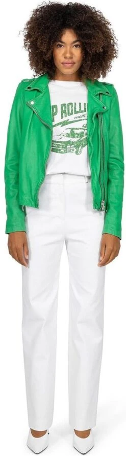 Goosecraft Jas Gc Biker513 102321034 Grass Green Dames Maat - XL -ONLY Winkel 333x1200 4