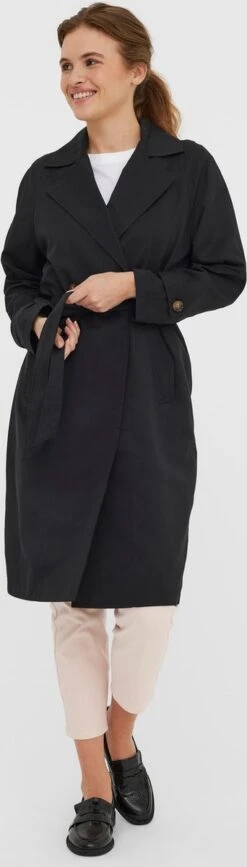 VERO MODA VMLOU LONG TRENCHCOAT NOOS Dames Trenchcoat - Maat XXL -ONLY Winkel 342x1200