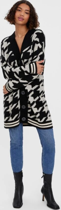 VERO MODA VMKIMBERLY LS V-NECK LONG CARDIGAN Dames Vest - Maat XS 12 VERO MODA VMKIMBERLY LS V-NECK LONG CARDIGAN Dames Vest - Maat XS -ONLY Winkel 350x1200 1