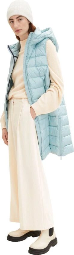 TOM TAILOR Long Lightweight Vest Dames Jas - Maat XL -ONLY Winkel 352x1200