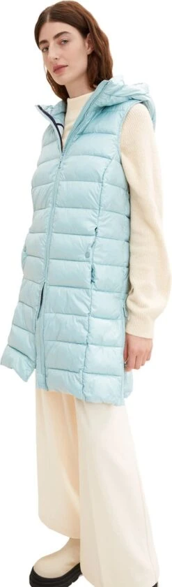 TOM TAILOR Long Lightweight Vest Dames Jas - Maat XL -ONLY Winkel 353x1200