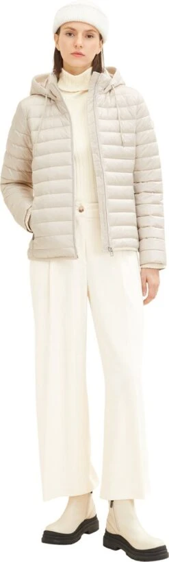 TOM TAILOR Hooded Lightweight Jacket Dames Jas - Maat XL -ONLY Winkel 362x1200