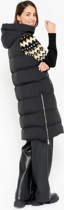 LOLALIZA Lange Bodywarmer - Zwart - Maat L 6 LOLALIZA Lange Bodywarmer - Zwart - Maat L -ONLY Winkel 370x1200 2