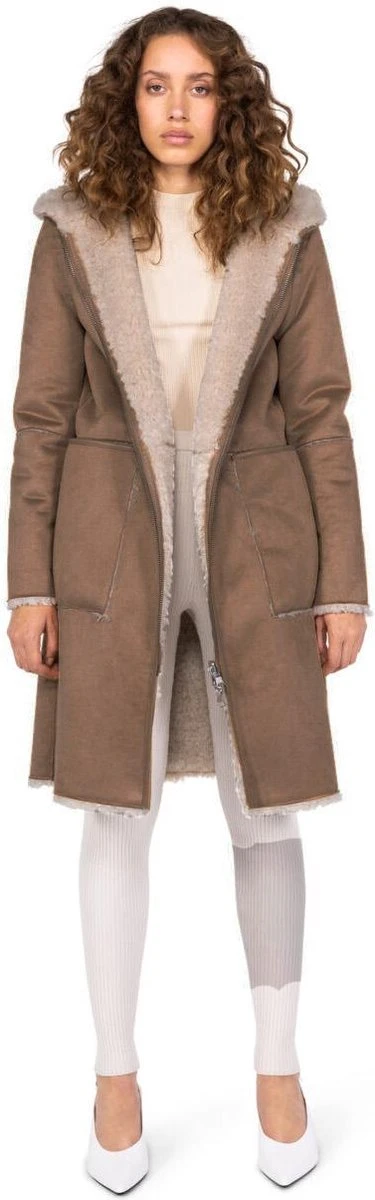 Goosecraft Adelyn Coat Jassen - Donkergrijs 5 Goosecraft Adelyn Coat Jassen - Donkergrijs - Afbeelding 3