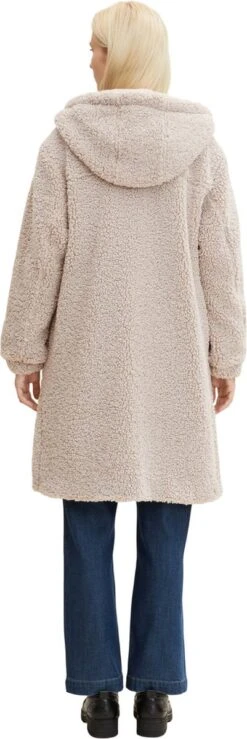 TOM TAILOR Hooded Teddy Coat Dames Jas - Maat XL -ONLY Winkel 401x1200 1
