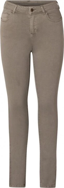YESTA Bella-Fay Broek - Soft Army - Maat X-0(44)
