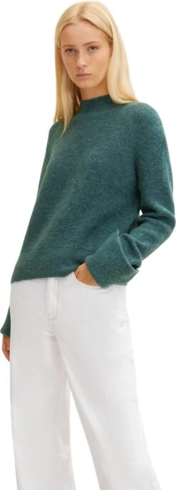 TOM TAILOR Cosy Mock Neck Pullover Dames Trui - Maat XXL -ONLY Winkel 432x1200 3