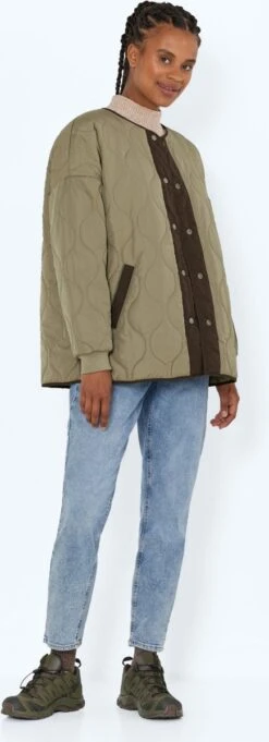 NOISY MAY NMFELINE L/S QUILTED JACKET Dames Jas - Maat M -ONLY Winkel 435x1200 3