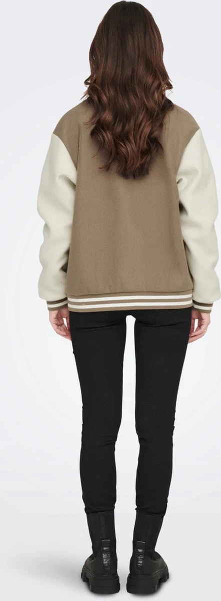 ONLY ONLSILJA LIFE BOMBER JACKET CC OTW Dames Jas - Maat M 6 ONLY ONLSILJA LIFE BOMBER JACKET CC OTW Dames Jas - Maat M - Afbeelding 4