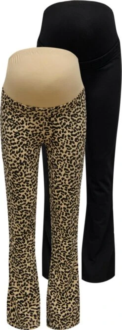 ONLY OLMSANDRA LIFE FLARED PANT BOX JRS Dames Broek - Maat L