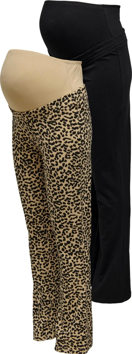 ONLY OLMSANDRA LIFE FLARED PANT BOX JRS Dames Broek - Maat S 5 ONLY OLMSANDRA LIFE FLARED PANT BOX JRS Dames Broek - Maat S - Afbeelding 3