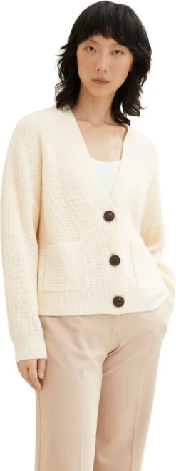 TOM TAILOR Knit Short Cardigan Dames Vest - Maat XXL -ONLY Winkel 449x1200 1