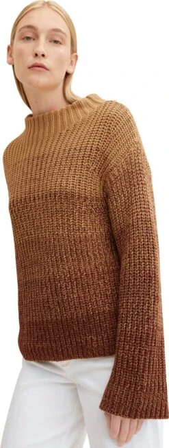 TOM TAILOR Knit Degrade Turtleneck Dames Trui - Maat M -ONLY Winkel 454x1200 1