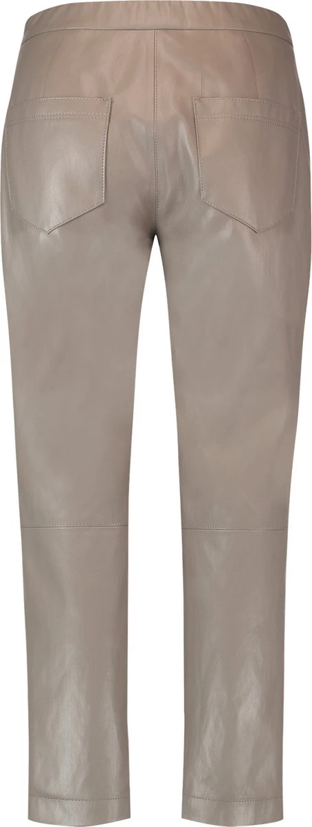 GERRY WEBER Dames Broek Van Imitatieleer Stone-38 7 GERRY WEBER Dames Broek Van Imitatieleer Stone-38 - Afbeelding 5