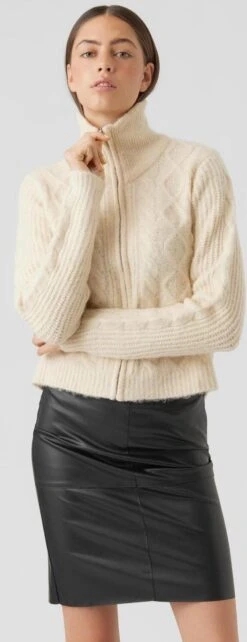 VERO MODA VMALBA LS ZIP CARDIGAN GA BOO Dames Vest - Maat L -ONLY Winkel 462x1200 5
