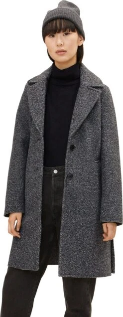 TOM TAILOR Boucle Coat Dames Jas - Maat M -ONLY Winkel 466x1200 3