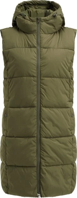 WE Fashion Dames Lange Bodywarmer
