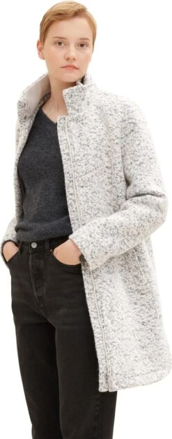 TOM TAILOR Boucle Coat Dames Jas - Maat S 9 TOM TAILOR Boucle Coat Dames Jas - Maat S -ONLY Winkel 472x1200 2