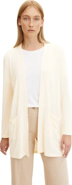 TOM TAILOR Long Cardigan T-shirt Dames Vest - Maat M -ONLY Winkel 472x1200