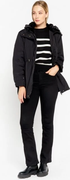 LOLALIZA Parka Met Capuchon - Zwart - Maat S -ONLY Winkel 473x1200 4