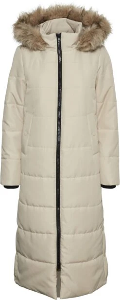 VERO MODA CURVE VMADDISON LONG COAT CUR Dames Jas - Maat 48