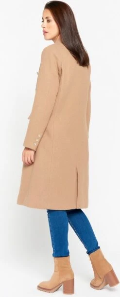 LOLALIZA Lange Jas - Camel - Maat 40 -ONLY Winkel 486x1200 1