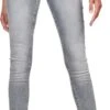 G-Star RAW Jeans Lynn Mid Waist Skinny Jeans D06746 9882 B336 Faded Industrial Grey Dames Maat - W33 X L32