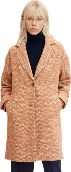 TOM TAILOR Herringbone Coat Dames Jas - Maat M -ONLY Winkel 496x1200 4