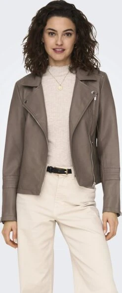 ONLY ONLGEMMA FAUX LEATHER BIKER OTW NOOS Dames Jas - Maat 44 8 ONLY ONLGEMMA FAUX LEATHER BIKER OTW NOOS Dames Jas - Maat 44 -ONLY Winkel 500x1200 1