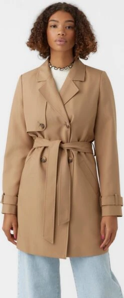 VERO MODA VMCELESTE SS23 TRENCH COAT Dames Jas - Maat XL -ONLY Winkel 502x1200 2