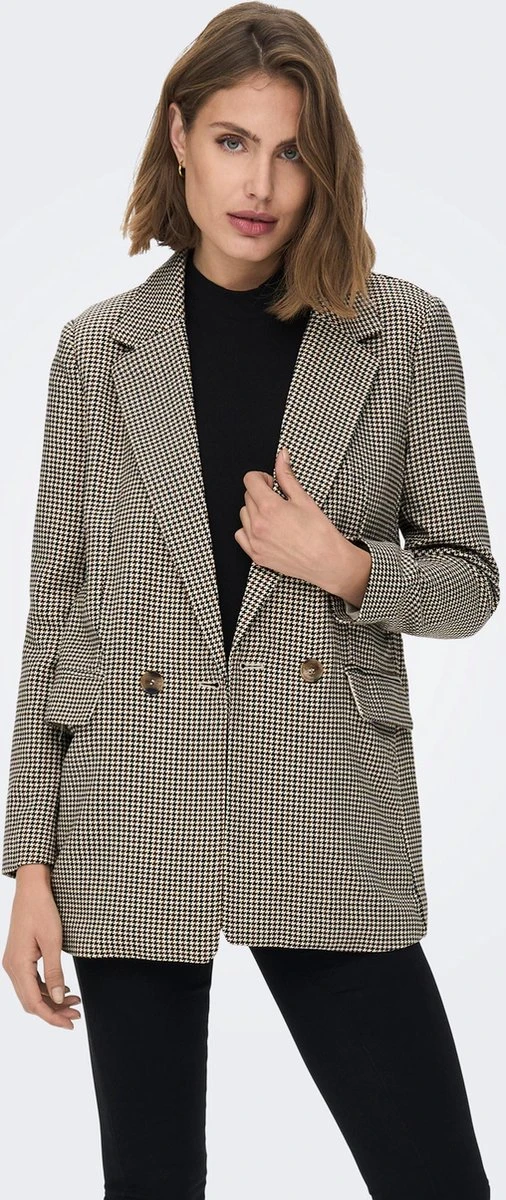 ONLY ONLADISON L/S CHECK BLAZER TLR OS NOOS Dames Blazers - Maat 38 11 ONLY ONLADISON L/S CHECK BLAZER TLR OS NOOS Dames Blazers - Maat 38 - Afbeelding 9