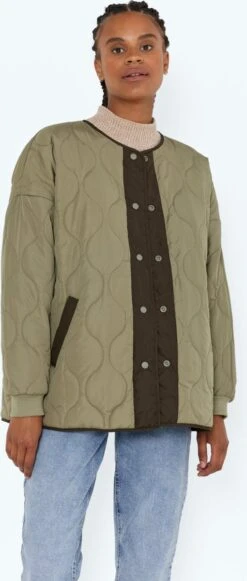 NOISY MAY NMFELINE L/S QUILTED JACKET Dames Jas - Maat L -ONLY Winkel 510x1200 2