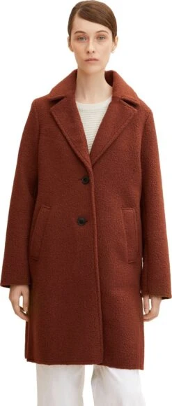 TOM TAILOR Boucle Coat Dames Jas - Maat L -ONLY Winkel 511x1200 5