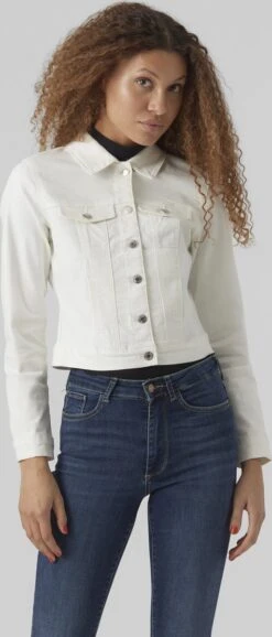 VERO MODA VMLUNA LS SLIM DNM JACKET MIX GA NOOS Dames Jas - Maat L -ONLY Winkel 513x1200