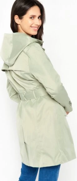 LOLALIZA Korte Trenchcoat - Khaki - Maat 44 6 LOLALIZA Korte Trenchcoat - Khaki - Maat 44 -ONLY Winkel 513x1200 3