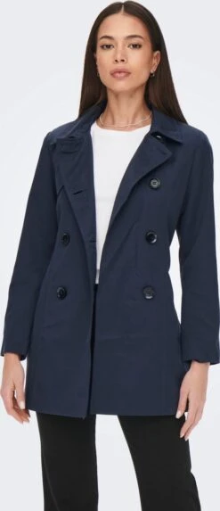 ONLY ONLVALERIE TRENCHCOAT OTW NOOS Dames Jas - Maat M -ONLY Winkel 517x1200 3