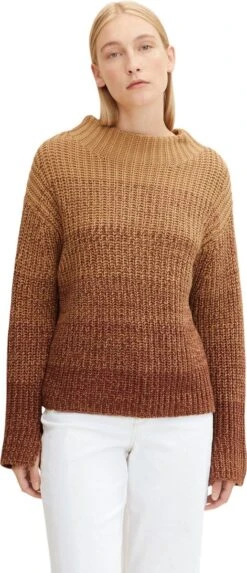 TOM TAILOR Knit Degrade Turtleneck Dames Trui - Maat M -ONLY Winkel 517x1200 7